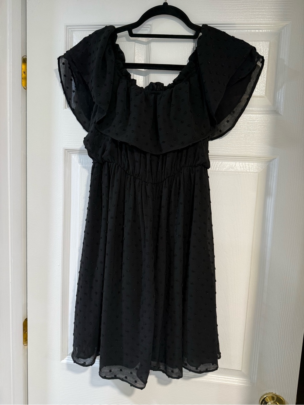 Black Mini Dress - Picture 4 of 4